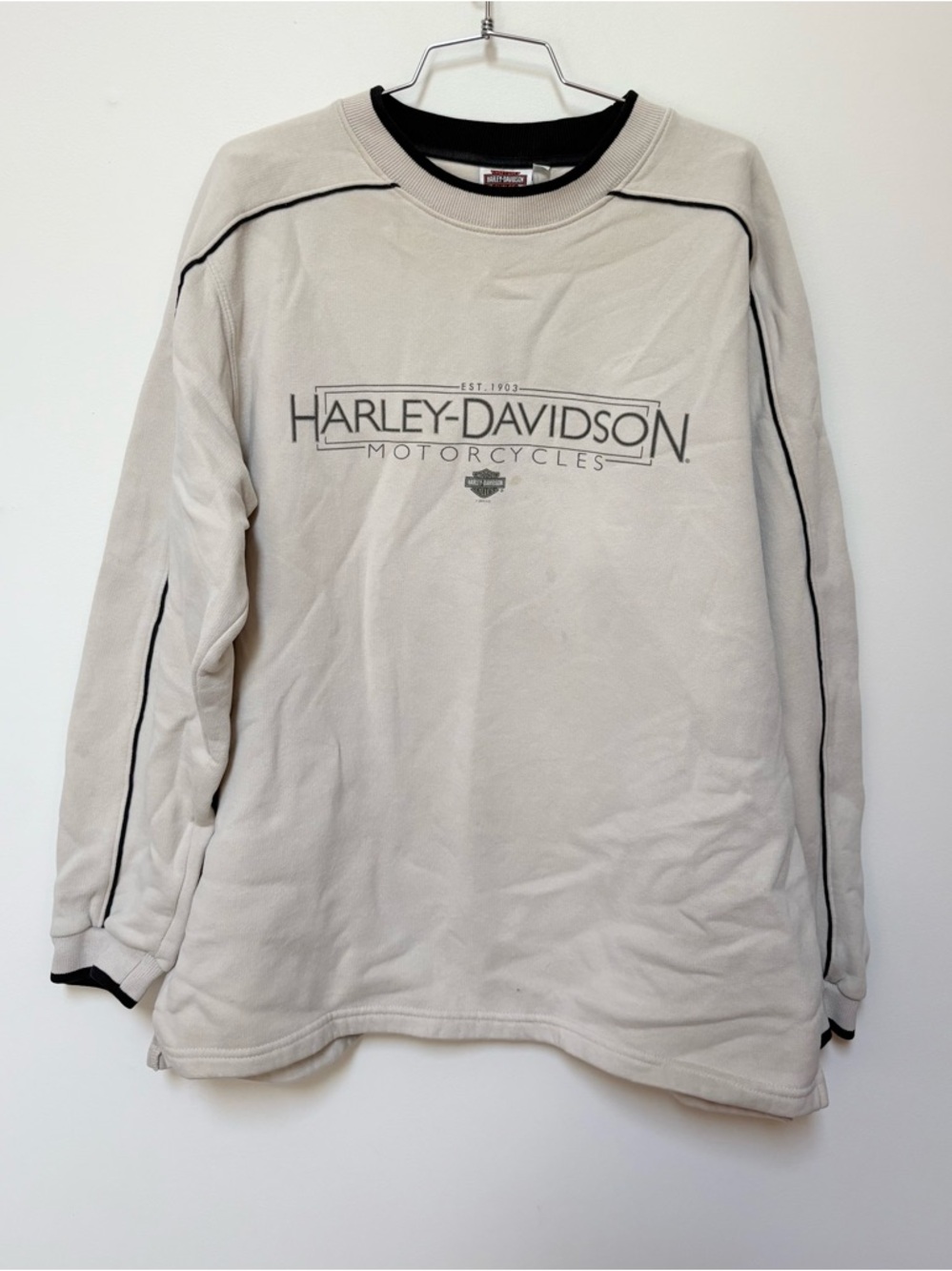 Vintage Harley Davidson Crewneck Sweatshirt Size Large Men's